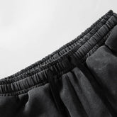 Retro Washed Knit Casual Short